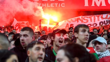 The incident at San Mamés left a spectator injured and has prompted renewed concerns over fan safety