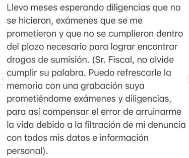 Primera denunciante de Jorge Valdivia acusa negligencia: “Somos cinco víctimas...”