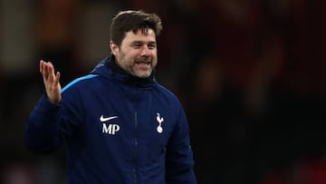 Pochettino, durante el partido ante el Bournemouth.