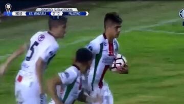 El agónico tanto de Benjamín Vidal que 'salvó' a Palestino