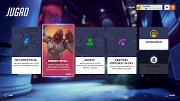 En el men&uacute; de Jugar veremos la opci&oacute;n de las Competitivas