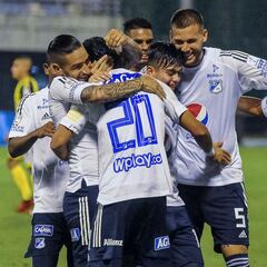 Millonarios vence a Alianza con doblete de Fernando Uribe