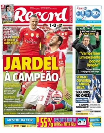 Portadas de la prensa mundial