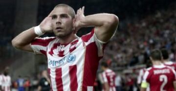 Pajtim Kasami celebra su gol ante la Juventus.