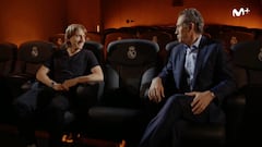 La reacción de Modric ante este elogio de Valdano