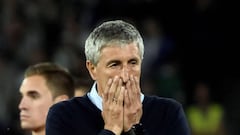 Quique Setién: "Iniesta, don't go to China, come to Betis!"