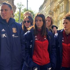 La Roja, de turismo por Praga