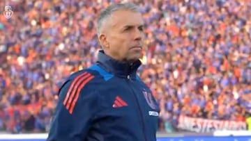 Esto hizo Álvarez tras vencer a Colo Colo en el Superclásico chileno: no se vio en TV