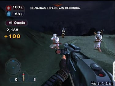 Fue uno de los peores juegos de la historia, pero te dejaba enfrentarte a Saddam Hussein y Bin Laden al estilo Tekken