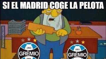 Los memes más divertidos del Real Madrid-Gremio