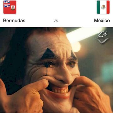 Los mejores memes del triunfo de México ante Bermudas