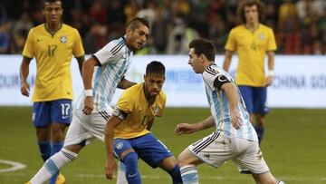 Cómo y dónde ver Brasil-Argentina: horarios y TV