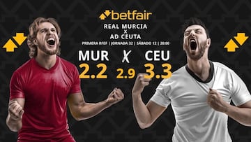 Real Murcia vs. AD Ceuta: horario, dónde ver, pronósticos y clasificación