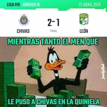 América y Chivas protagonizan los memes sabatinos de Liga MX