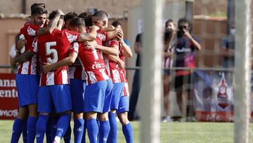 23-07-2021 El Atlético de Madrid en el Memorial Jesús Gil y Gil.
El campeón de Liga, con muchas ausencias, supera en los penaltis al Numancia en su primer ensayo
DEPORTES
ATLÉTICO DE MADRID