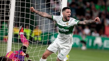 17/03/24 PARTIDO LIGA SEGUNDA DIVISION
ELCHE - ALBACETE
PRIMER GOL EMPATE TETE MORENTE 1-1 ALEGRIA