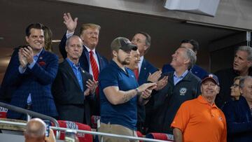 Donald Trump fue abucheado en el Juego 5 de la Serie Mundial