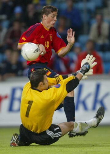 El 28 de julio de 2002, Torres dio la Eurocopa Sub-19 a España tras marcar el único tanto de la final ante Alemania. Fue el mejor jugador y marcó el mejor gol del torneo.