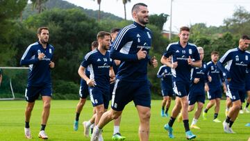 Toni Dadkovic, FC Cartagena, Entreno, La Manga Club, 05/10/2022, Cartagena, Region de Murcia