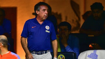 Emilio Azcarraga Manager of America during the final second leg match between America and Cruz Azul as part of the Torneo Clausura 2024 Liga BBVA MX at Azteca Stadium on May 26, 2024 in Mexico City, Mexico.