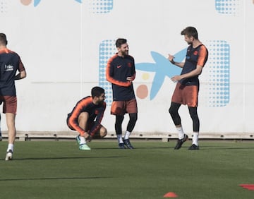 El Barça prepara la final contra el Sevilla