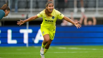 La colombiana marcó el segundo gol al 90'+6'.