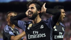 Isco vuelve a casa en su mejor momento de forma