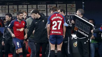 Moncayola, baja para San Mamés