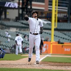 El boricua Javier Báez rompió la sequía y consiguió su primer home run con los Tigers