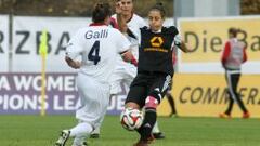 Vero Boquete, ante el Torres en el partido de octavos de final de la Champions. 