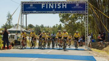 El Triatlón Squad de Breitling coopera con Qhubeka