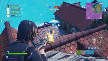 Disparamos a un enemigo con un fusil de asalto