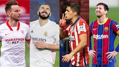 Liga title race predictor: Real Madrid, Atletico, Barcelona or Sevilla?