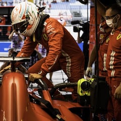 Leclerc ya tiene el esperado nuevo motor de Ferrari