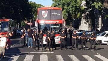 Una amenza de bomba en el Ducó paraliza el Huracán-River