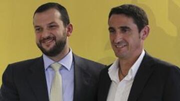 Jiménez, en su presentación.