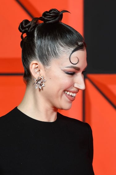 As赤 es el peinado con el que ?rsula Corber車 arras車 en la gala de 'La casa de papel'
