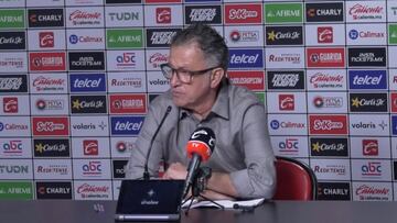 Juan Carlos Osorio no se percat¨® de la bronca en el Estadio Caliente