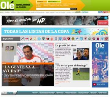 Portadas de la prensa extranjera