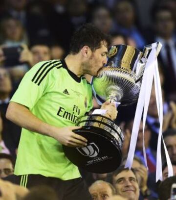 El Real Madrid campeón de la Copa del Rey. Iker Casillas.