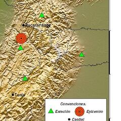 Temblor en Colombia: ¿qué se sabe del sismo de 4,8 que se registró en Santander?