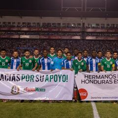 México y Honduras se solidarizan con las víctimas del terremoto