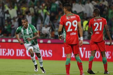 Atlético Nacional goleó a Patriotas en el Atanasio Girardot por la fecha 16 de la Liga Águila I-2019.