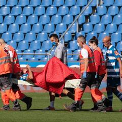 Peru Nolaskoain sufre un fuerte esguince de tobillo