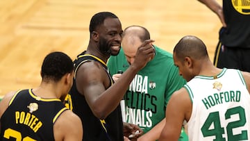 Draymond Green, durante el tercer partido de las Finales entre Boston Celtics y Golden State Warriors.