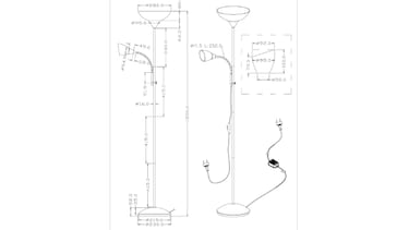 Transforma tu hogar con esta lmpara de pie de luz clida y suave