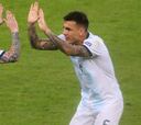 Las dos caras que mostró Paredes en la primera fase de la Copa