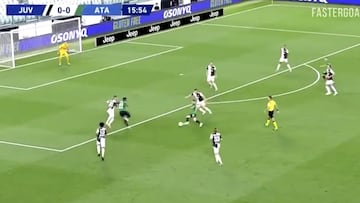 Gol de Duván Zapata ante la Juventus