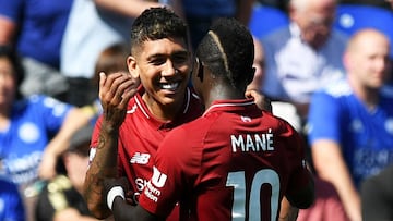 'Lucky boy' Mané credits Firmino for UEFA Super Cup double