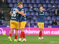 El jugador asiático del Andorra es una de las sensaciones de la temporada. Gracias a su trabajo y su tanto en el añadido el equipo del Principado está fuera de descenso.